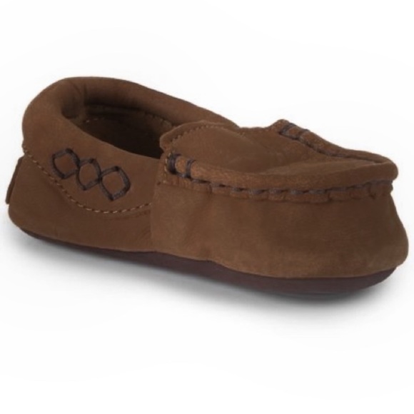UGG Other - UGG Baby Sivia Brown Leather Mocs (4/5)
